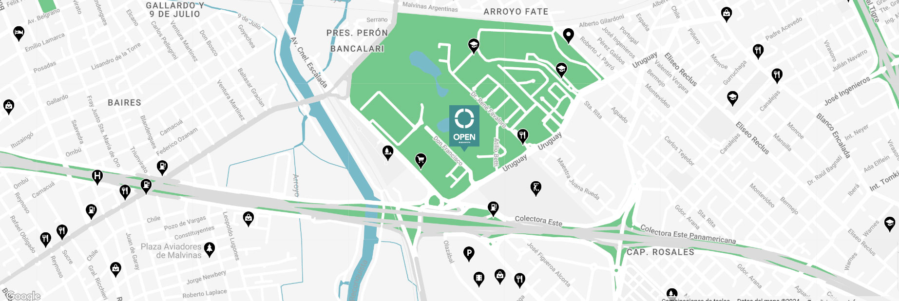 Mapa Open Buena Vista